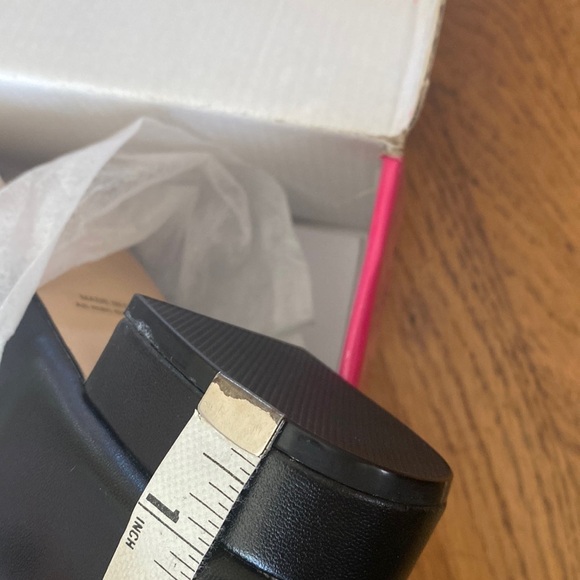 DREAM PAIRS SOLE_ELLE BLACK Low Heel Flat Shoes Soft Lining Slip On Size 10 - Picture 12 of 12